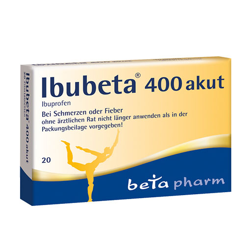 IBUBETA 400 akut Filmtabletten* 20 St