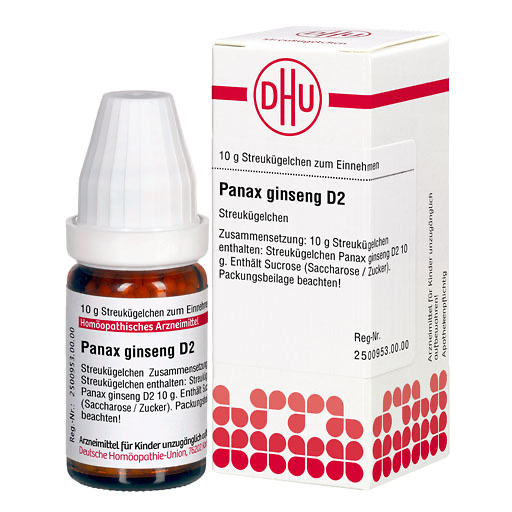 PANAX GINSENG D 2 Globuli* 10 g