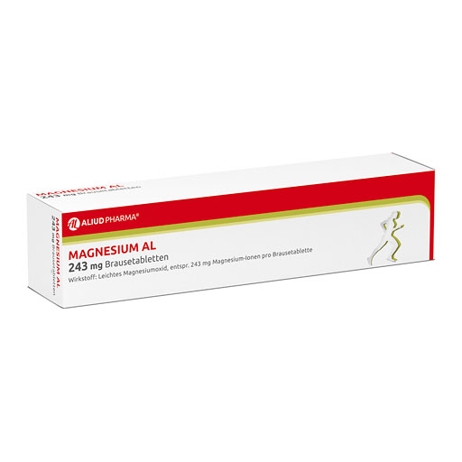 MAGNESIUM AL 243 mg Brausetabletten  bei Magnesiummangel und dadurch verursachten Wadenkrämpfe* 40 St