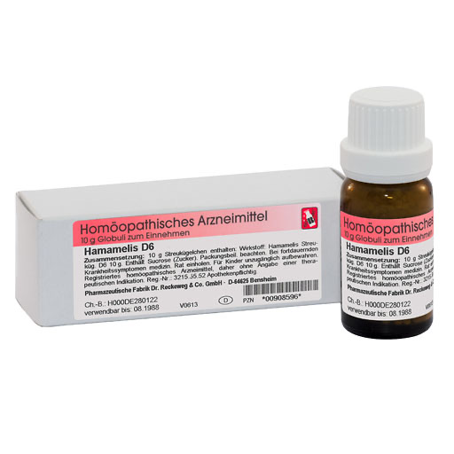 HAMAMELIS D 6 Globuli* 10 g