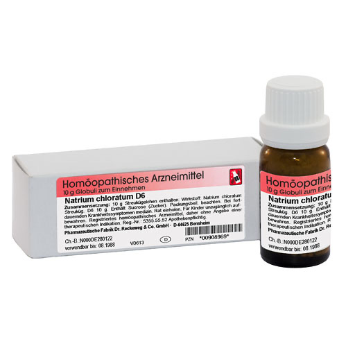NATRIUM CHLORATUM D 6 Globuli* 10 g