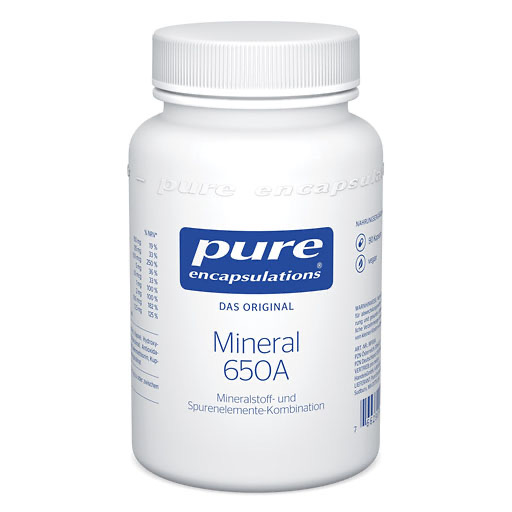 PURE ENCAPSULATIONS Mineral 650A Kapseln 90 St  