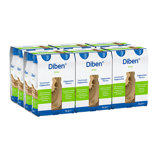 DIBEN DRINK Cappuccino 1.5 kcal/ml Trinkflasche 24x200 ml