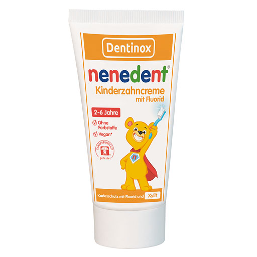 NENEDENT Kinderzahncreme m. Fluorid Standtube 50 ml