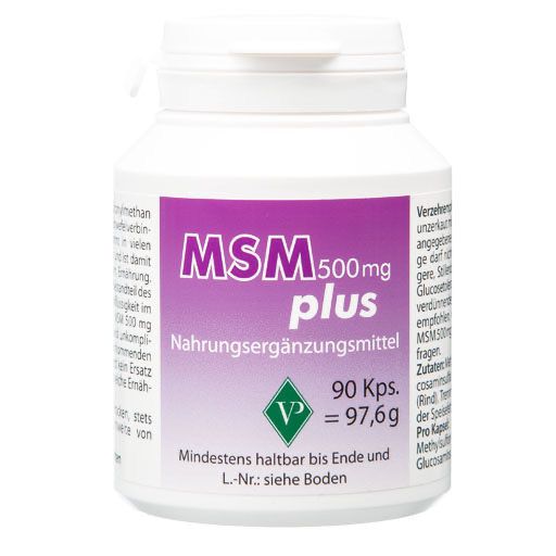 MSM 500 mg plus Kapseln 90 St  