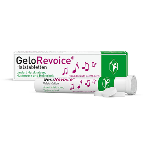 GELOREVOICE Halstabletten Holunderbl.-Mentholfrei 20 St