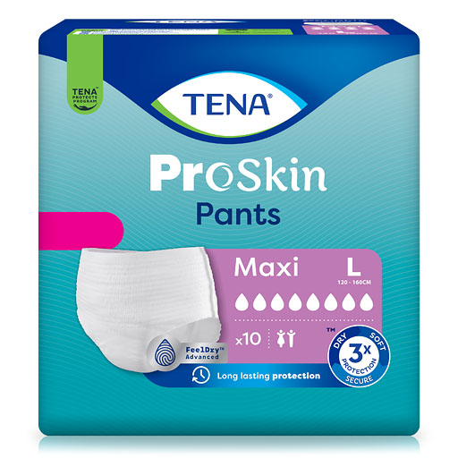 TENA PANTS Maxi L bei Inkontinenz 10 St