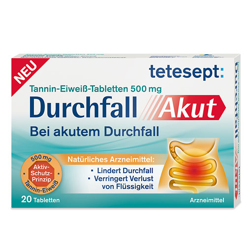 TETESEPT Durchfall Akut Tabletten* 20 St