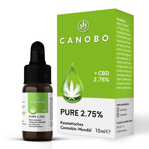 CANOBO Pure 2,75% CBD Tropfen 10 ml