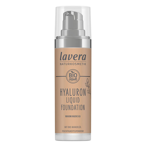 LAVERA Hyaluron Liquid Foundation 03 warm nude 30 ml