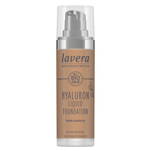 LAVERA Hyaluron Liquid Foundation 06 warm almond 30 ml