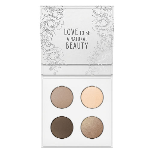 LAVERA Glorious Mineral Eyeshadows lovely nude 01 4x0,8 g
