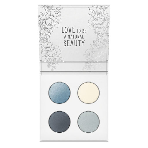 LAVERA Glorious Mineral Eyeshadows divine blue 02 4x0,8 g