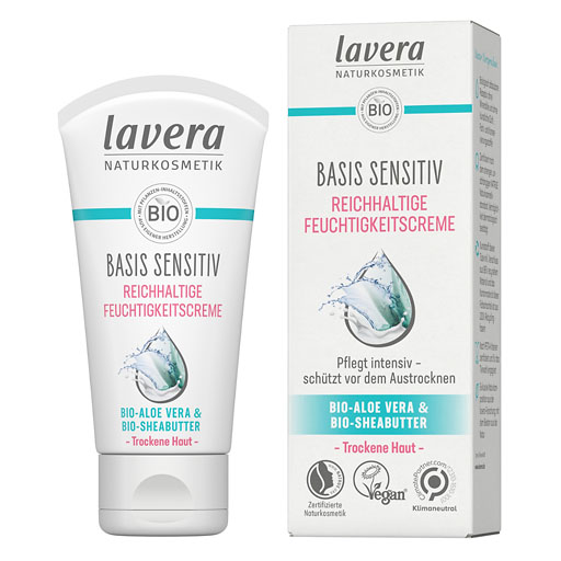 LAVERA basis sensitiv reichhalt. Feuchtigkeitscreme 50 ml