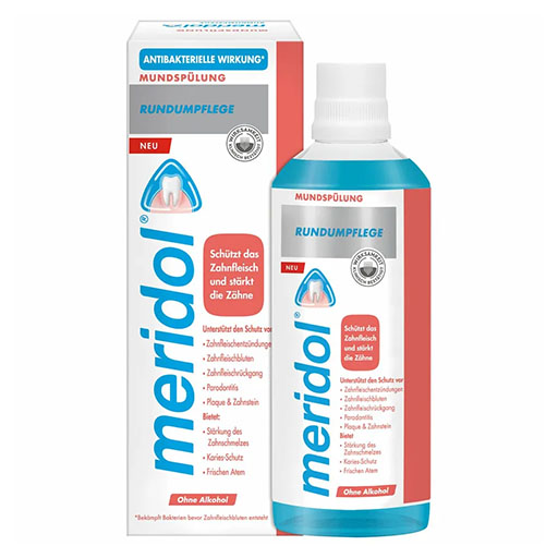 MERIDOL Rundumpflege Mundspülung 400 ml