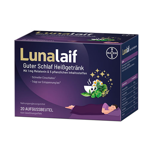 LUNALAIF Guter Schlaf Heißgetränk Beutel 20 St