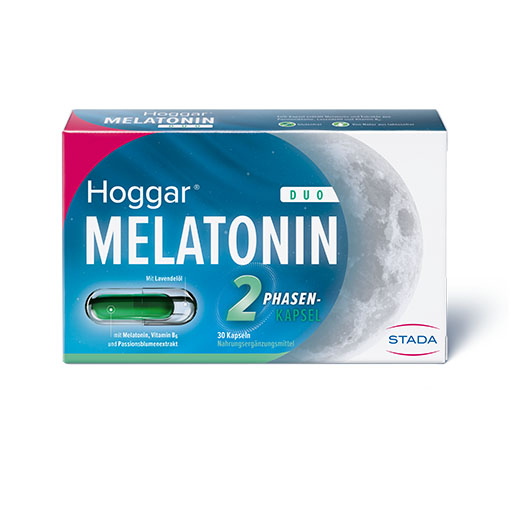 HOGGAR Melatonin DUO Einschlaf-Kapseln 30 St