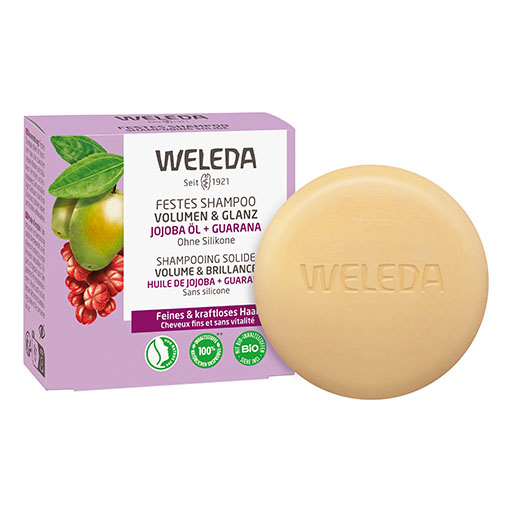 WELEDA festes Shampoo Volumen & Glanz 50 g