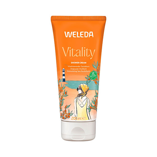 WELEDA Vitality Shower Cream Sanddorn 200 ml